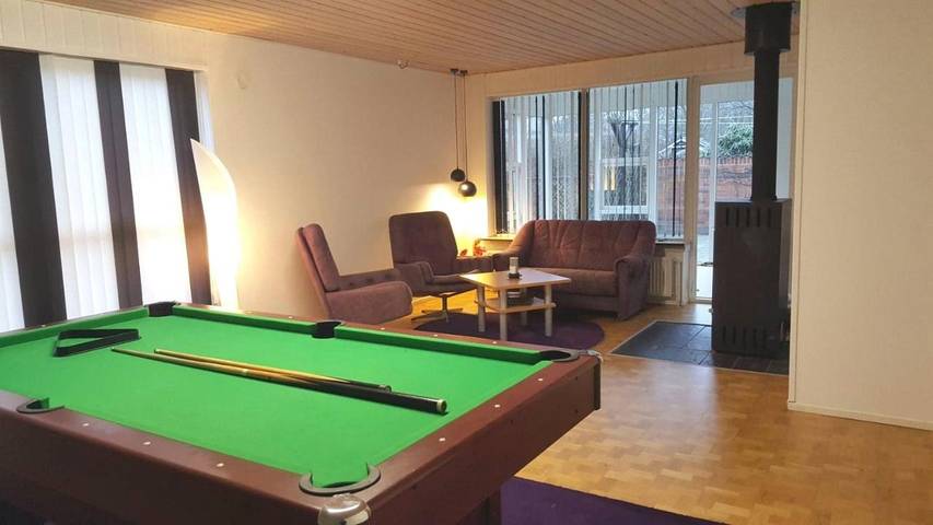Ferienhaus für 9 Personen, mit Terrasse und Garten sowie Ausblick in Holstebro