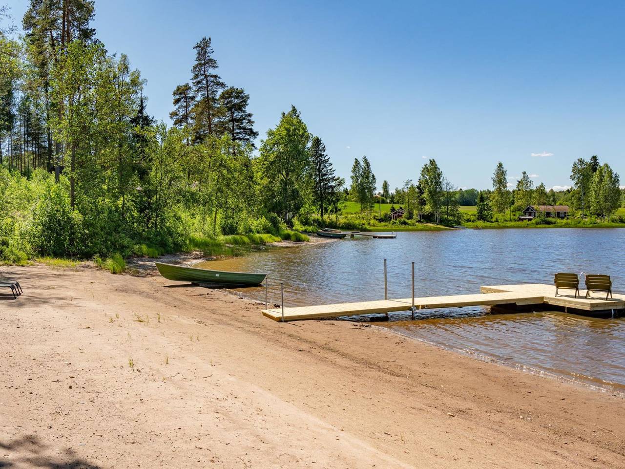 Sepelkyyhky in Hirsjärvi, Eigentliches Finnland