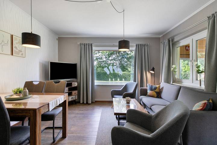 Entire apartment, Apartment 'Ferienwohnung Sawade' with Private Terrace, Shared Garden and Wi-Fi in Schafstedt, Albersdorf und Umgebung