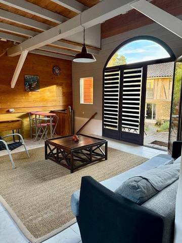 Chambre d’hôte pour 3 personnes, avec terrasse, animaux acceptés à Manciet