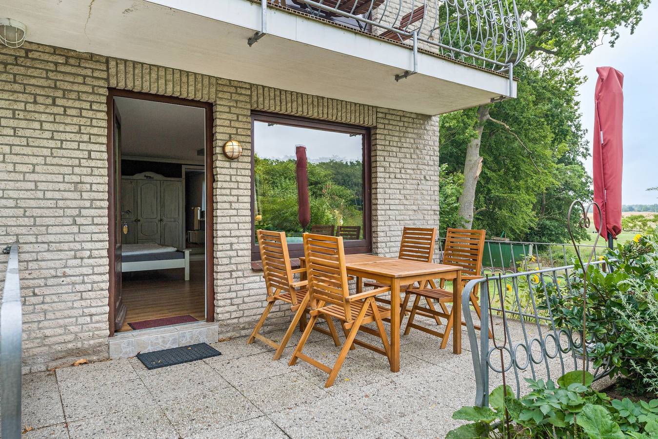 Ganze Wohnung, Apartment 'Ostseeblick Fewo 8' mit privater Terrasse, Gemeinschaftsgarten und Wlan in Kronsgaard, Schleswig-Flensburg