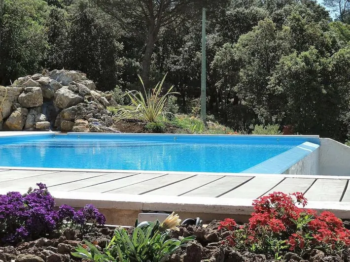 Holiday apartment for 4 people, with garden and view as well as pool - 1
