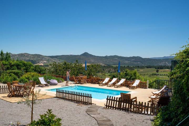 Apartamento rural para 4 personas, con vistas además de jardín y piscina en Distrito de Vila Real - 3
