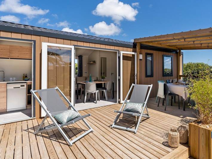 Camping pour 6 personnes, avec terrasse et bassin pour enfant à La Tranche-sur-Mer - 2
