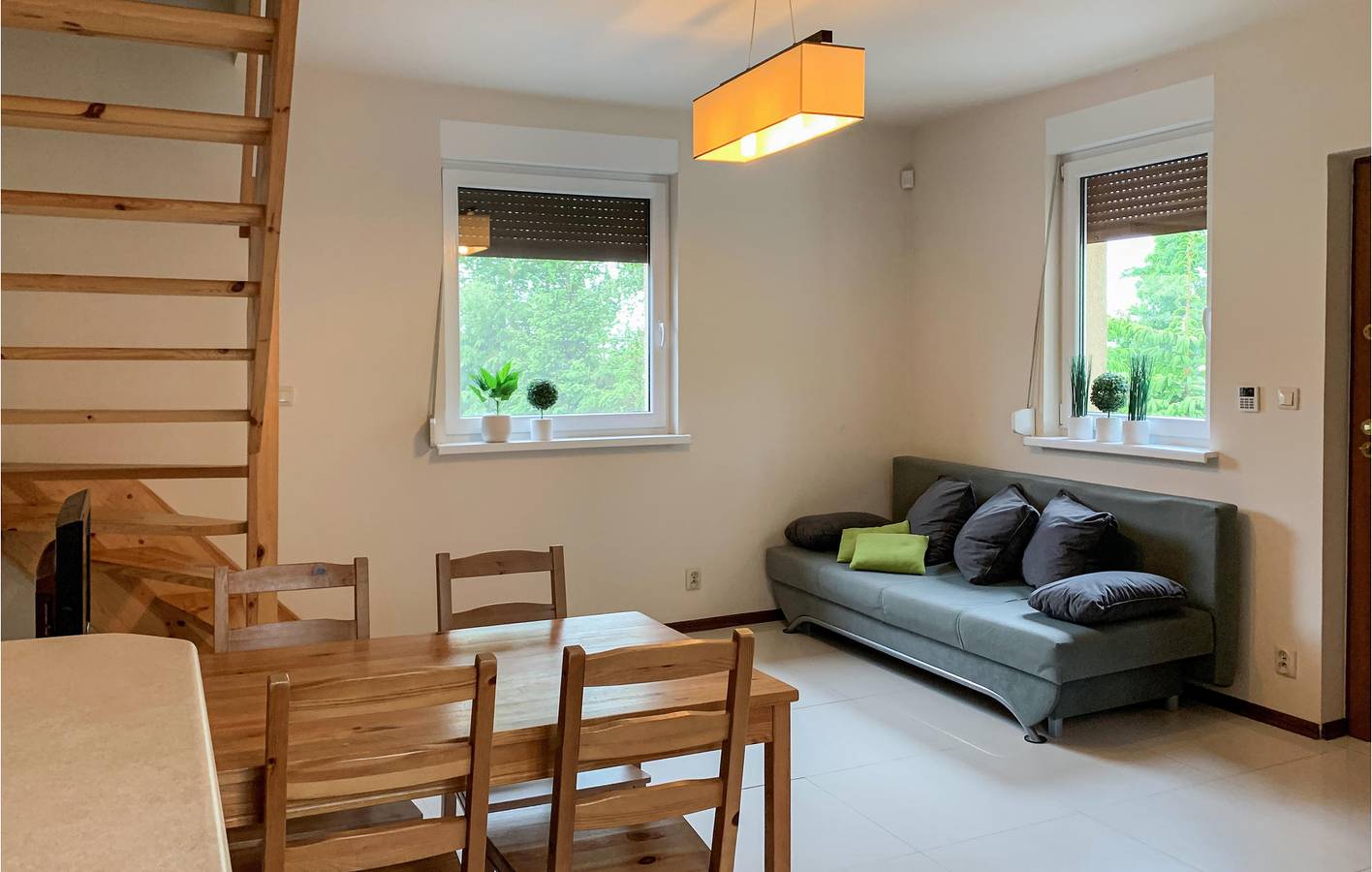Ferienhaus für 6 Personen mit Terrasse in Nowęcin, Slowinzischer Nationalpark