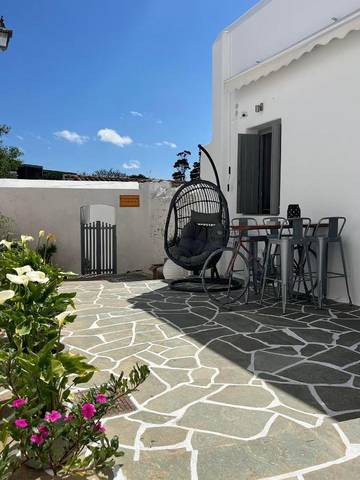 Gîte pour 4 personnes, avec terrasse dans Kithnos Chora