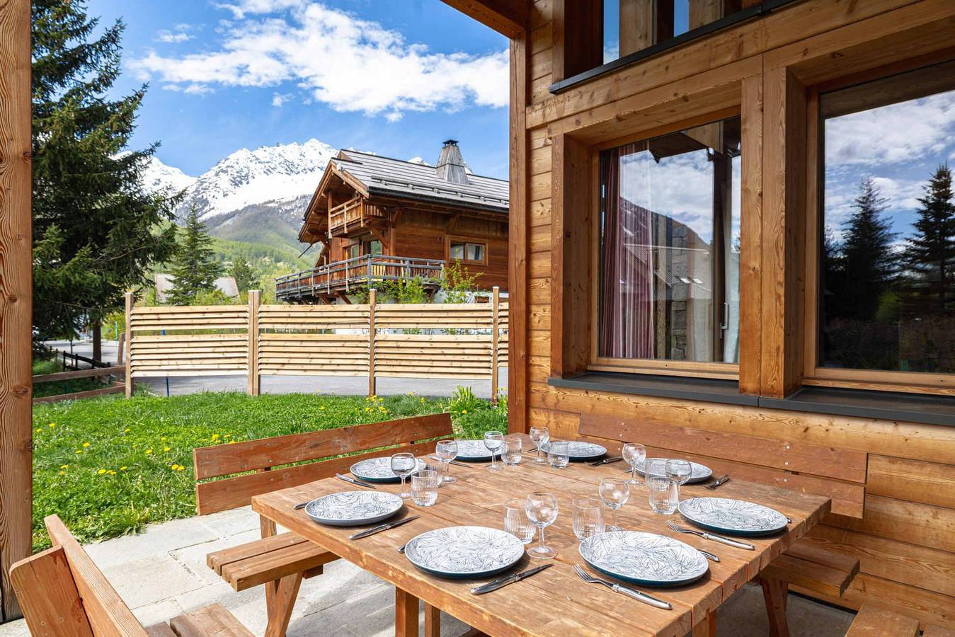 Marmottant - Benachbartes Triplex Haus 9 Zimmer 9 Menschen (Marmotte 1) in Le Monêtier-les-Bains, Serre Chevalier