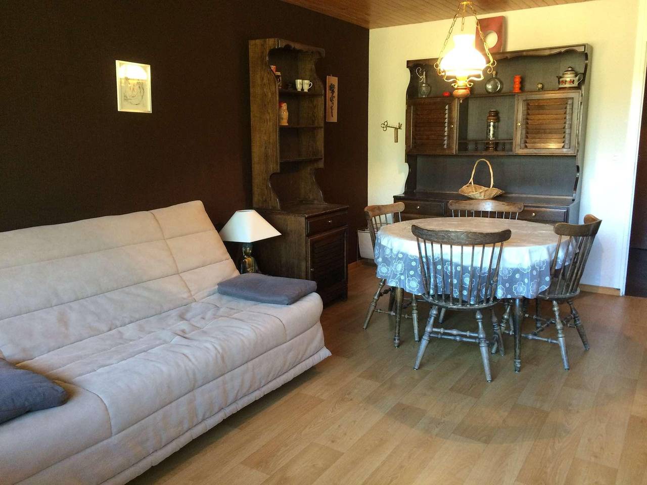 Estudio entero, Résidence les Fibières - Apartamento cabina para 4 personas (610) in Vars, Briançon region