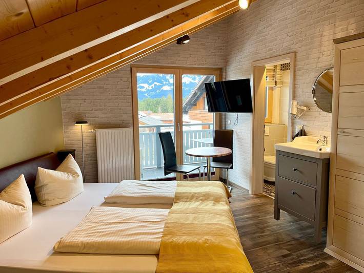 Ferienwohnung für 3 Personen, mit Balkon und Ausblick, mit Haustier in Bolsterlang