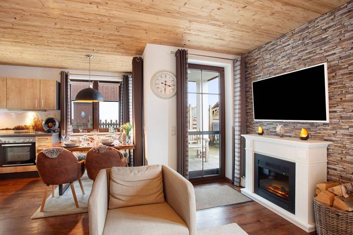 Ferienhaus für 5 Personen, mit Garten und Sauna sowie Seeblick in Hessen - 3
