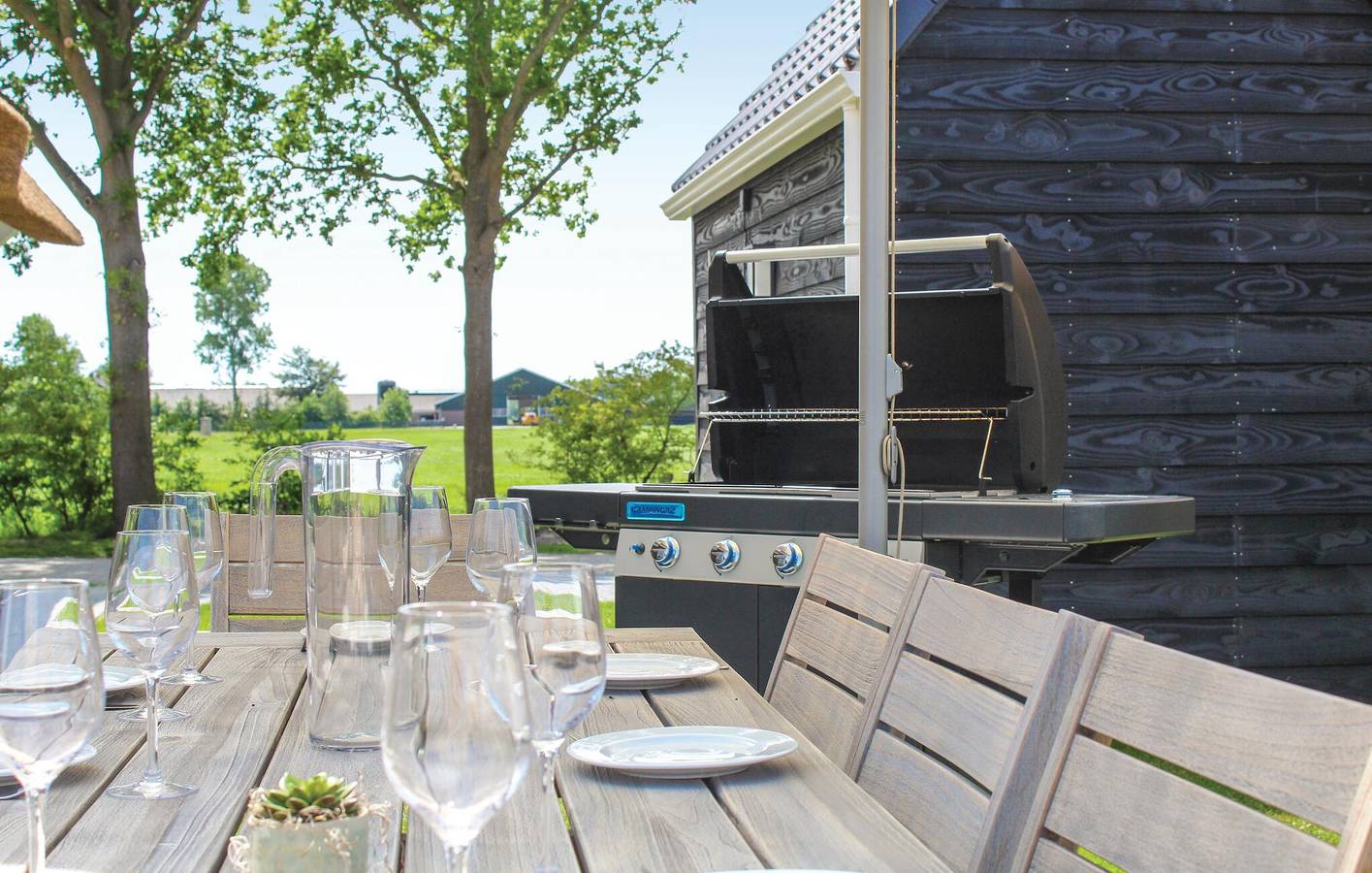 Ferienhaus für 8 Personen mit Terrasse in Idskenhuizen, Ijsselmeer
