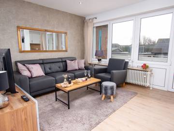 Ferienwohnung für 3 Personen, mit Garten und Balkon in Norden-Norddeich