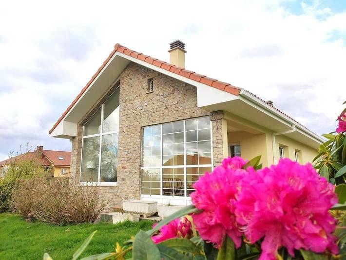 Casa rural para 7 personas, con jardín y vistas en Cudillero