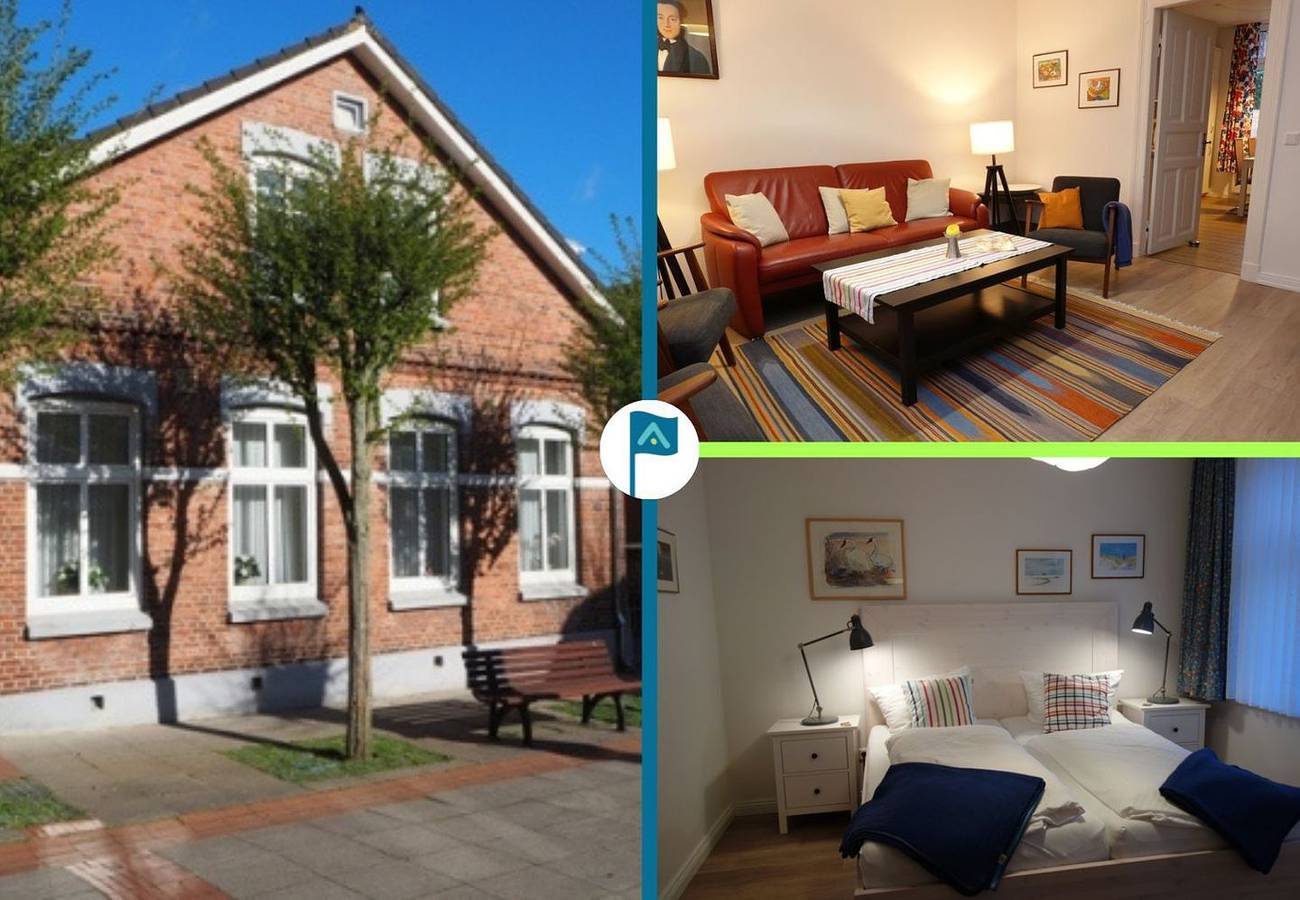 Ganze Wohnung, Willkommen in der Ferienwohnung Wilma – ein Ort, an dem Nostalgie auf Moderne trifft! in Wyk auf Föhr (Stadt), Wyk auf Föhr