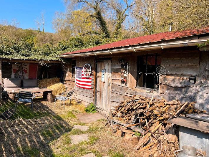 Chalet pour 5 personnes, avec piscine ainsi que vue et jardin