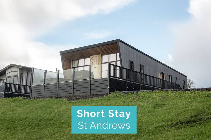 Static caravan for 5 people, with balcony in Fife region