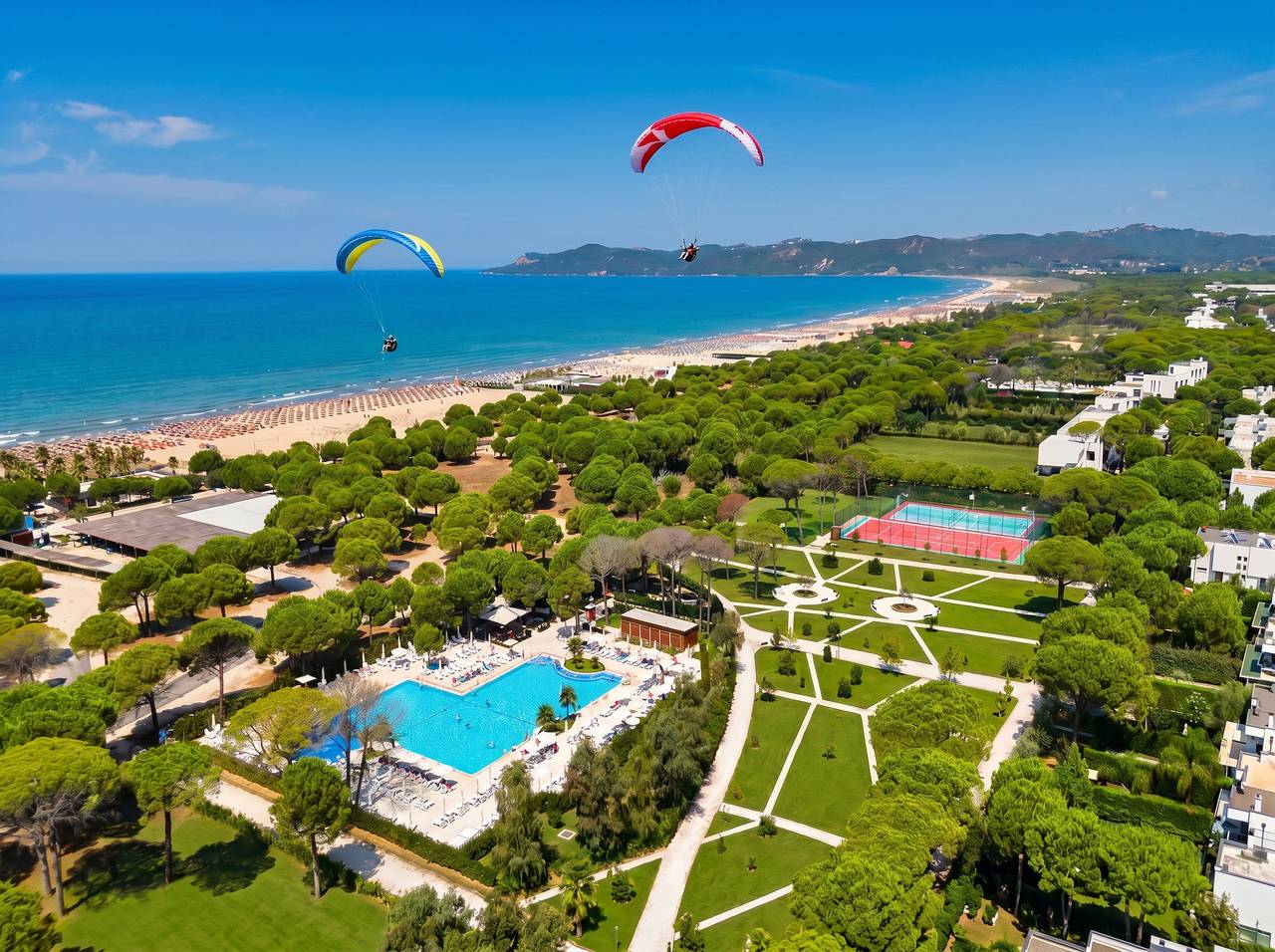 Modern Villa at Perla Resort 170 in Ishëm, Albanien