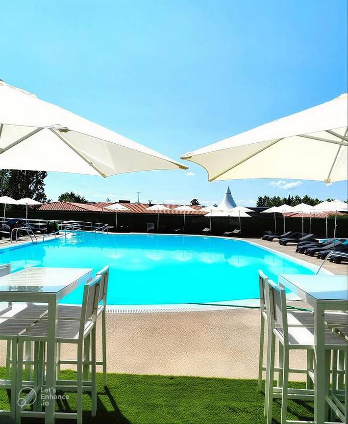 Parque de vacaciones para 5 personas, con vistas y piscina para niños además de piscina y jardín, Se admiten mascotas en Casalarreina