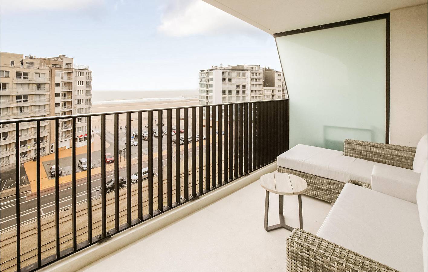 Appartement de vacances entier, Appartement de vacances pour 4 personnes avec terrasse in Ville d'Ostende, Oostende