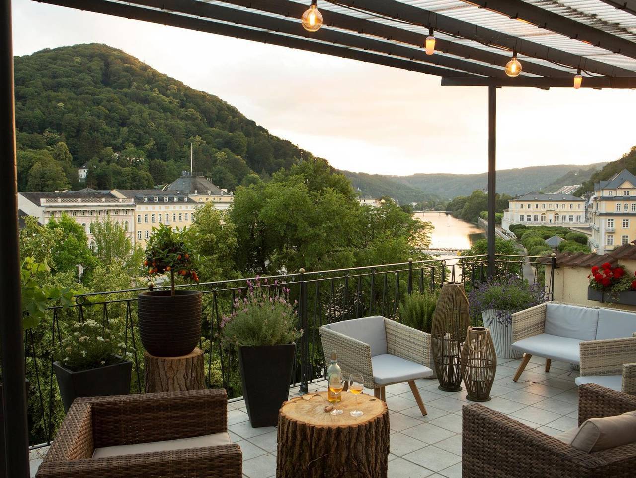 Hotel Bad Emser Hof - Suite mit Dachterrasse in Bad Ems, Lahn-Taunus