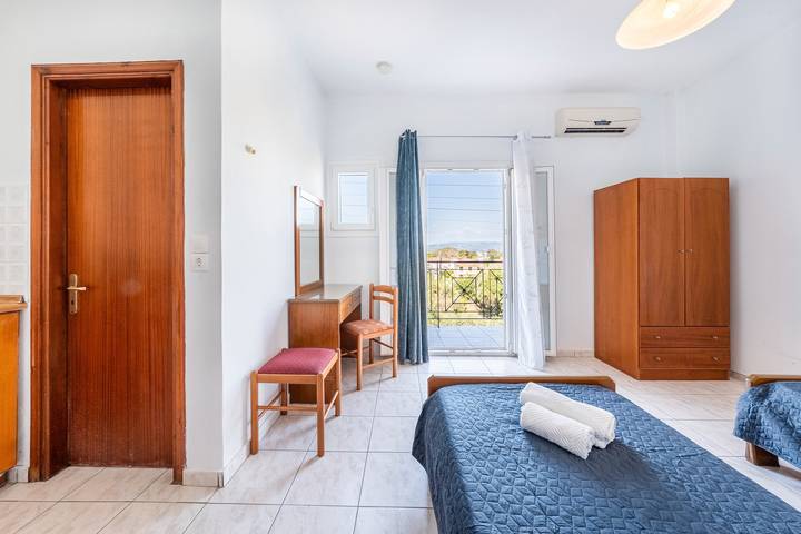 Studio dla 2 osób, z ogród i balkon w Korfu