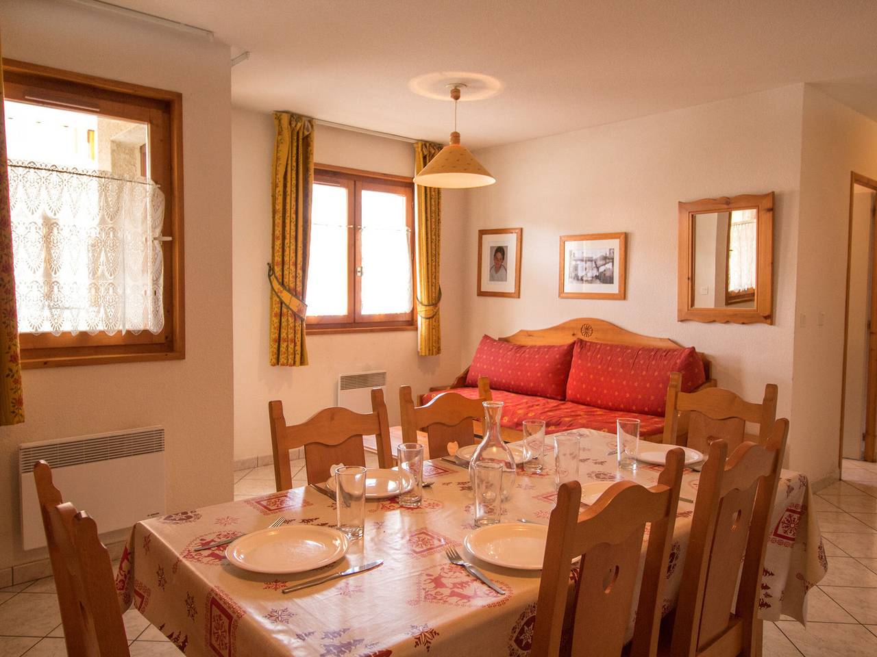 Apartamento entero, Apartamento acogedor en Aussois, 6 personas, incluye parking in Aussois, Región de Saint-Jean-de-Maurienne