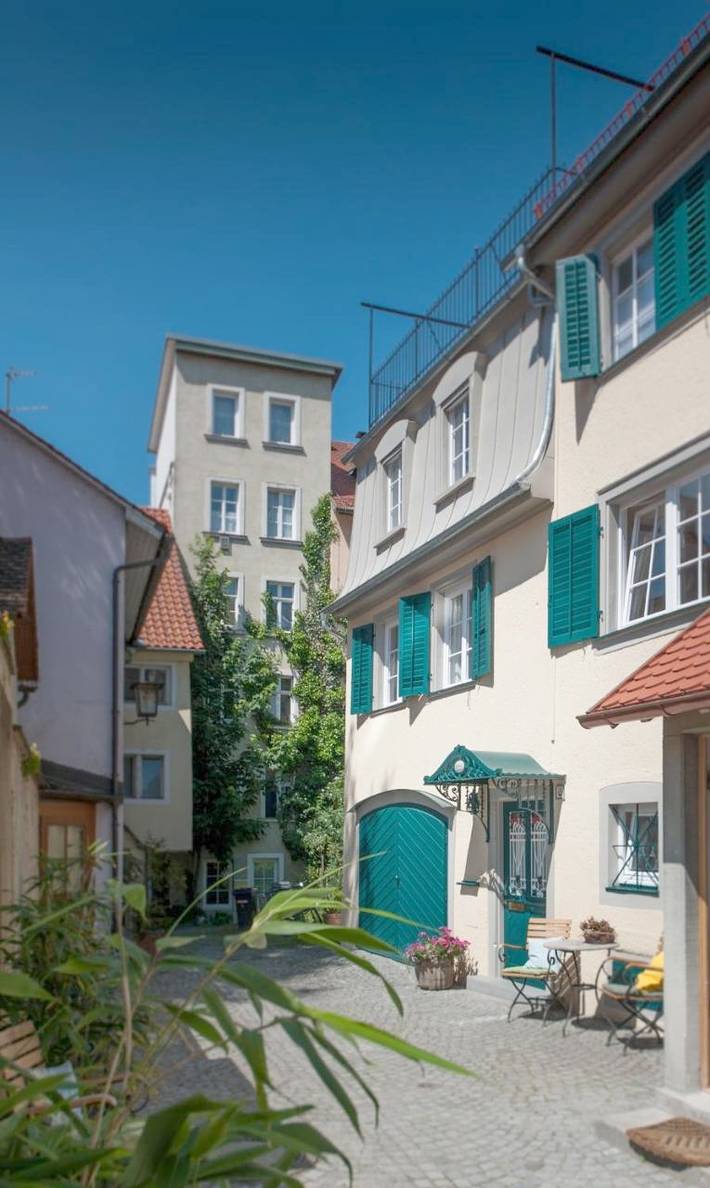 Ferienhaus für 6 Personen, mit Balkon und Terrasse sowie Seeblick und Ausblick in Lindau
