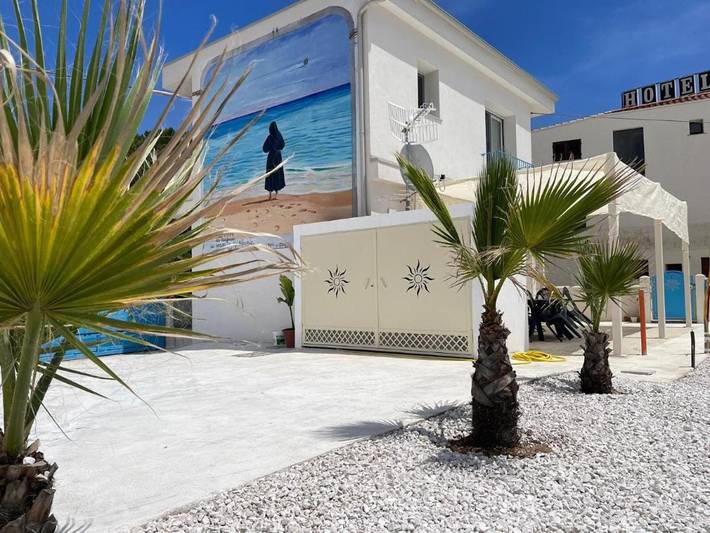 Ferienwohnung für 2 Personen, mit Balkon und Terrasse sowie Ausblick