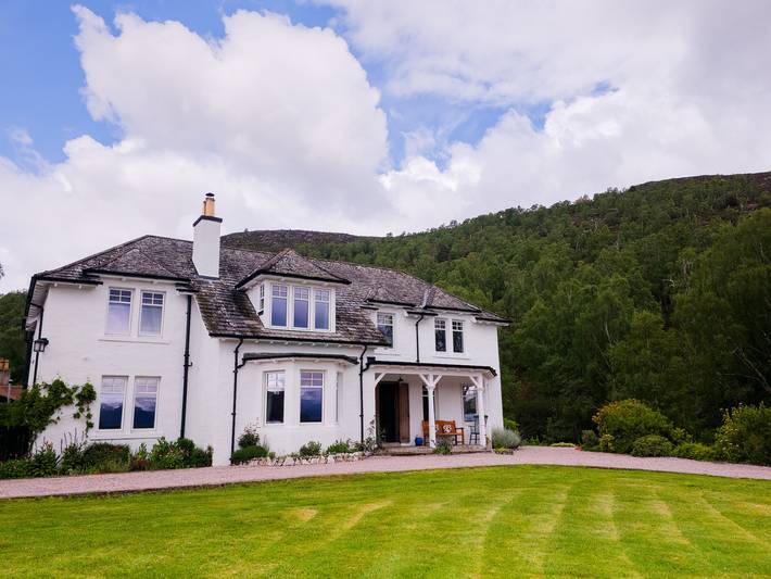 Vakantiehuis voor 12 personen, met tuin in de Highlands