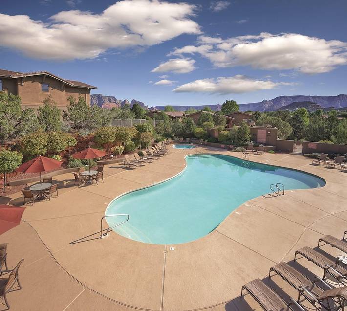 Holiday rental for 6 people, with pool and sauna as well as hot tub in Sedona
