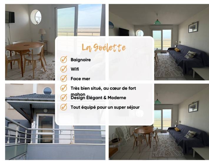 Appartement de vacances pour 4 personnes, avec balcon