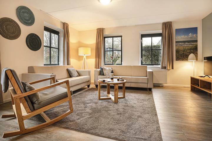 Ferienhaus für 4 Personen, mit Balkon/Terrasse und Terrasse sowie Sauna in Schouwen-Duiveland - 3