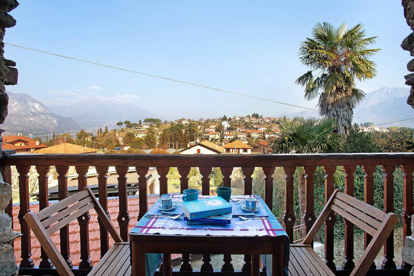 Casa de vacaciones 'Cascina Taronico' con vistas al lago y Wi-Fi in Bellagio, Municipio de Bellagio