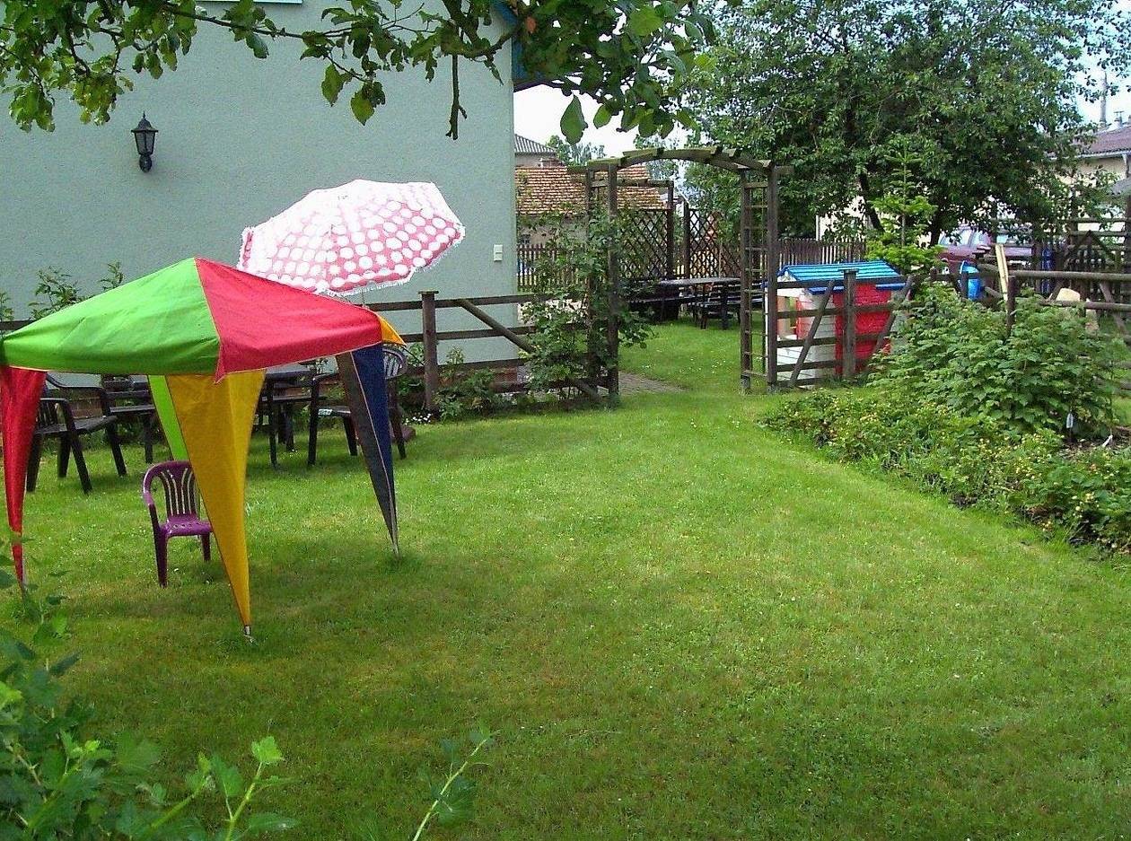 Ganze Ferienwohnung, Landhaus am Teich - Saaler - Bodden - Ferienwohnung blau in Saal, Vorpommern