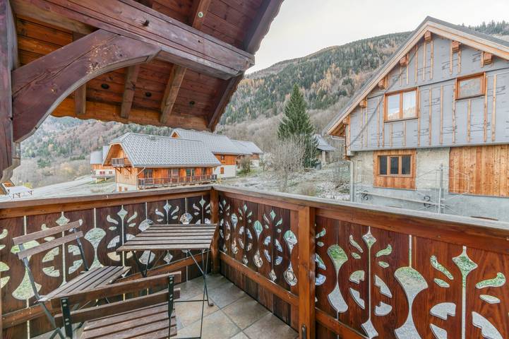Location de vacances pour 4 personnes, avec balcon dans les Alpes francaises