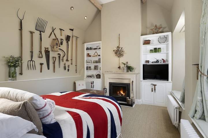 Retraite de vacances joliment présentée avec poêle à bois - The Digs in Gloucestershire