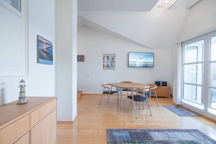 Ganze Wohnung, Ferienwohnung Ebbe und Flut für bis zu 2 Personen in Husum Hafen, Husum