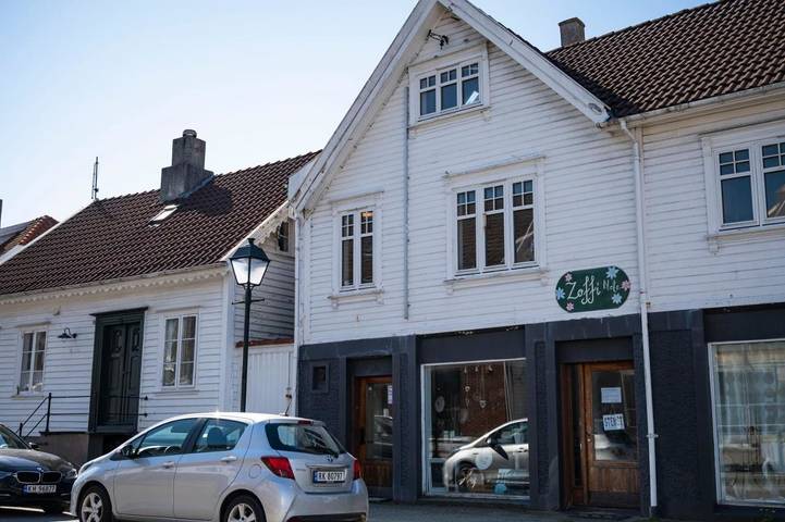 Ferienwohnung für 2 Personen, mit Balkon und Terrasse sowie Ausblick in Skudeneshavn