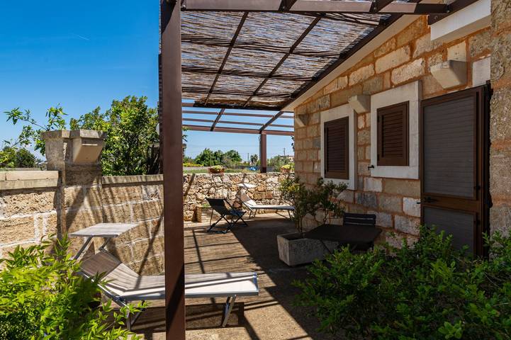 Room 'Angeli Nel Salento - C H - Mare' with Private Terrace, Wi-Fi, and Air Conditioning in Santa Cesarea Terme, Lecce-provinsen
