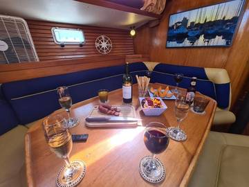 Bateau pour 9 personnes, avec balcon et vue en Charente-Maritime
