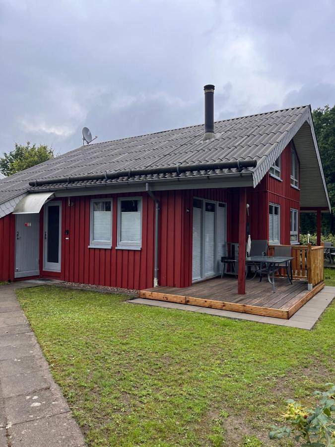 Ferienhaus für 5 Personen, mit Terrasse und Garten sowie Sauna und Ausblick in Extertal