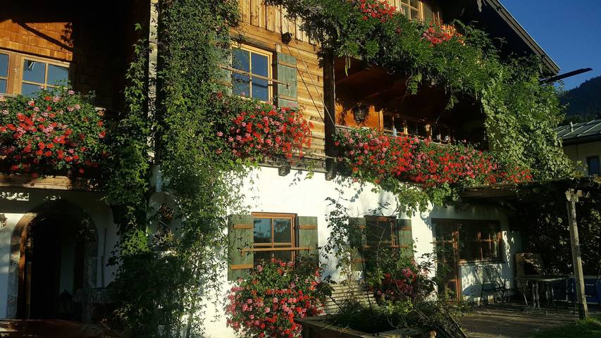 Ferielejlighed for 4 personer, med Terrasse og Have i Berchtesgaden