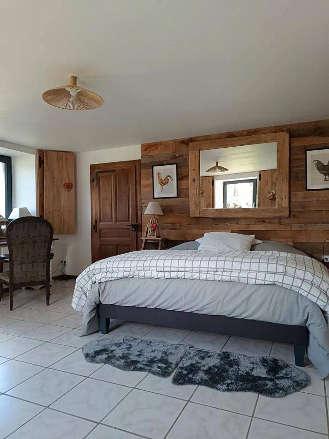 Gîte pour 6 personnes, avec Terrasse ainsi que Jardin et Vue dans Longevelle-sur-Doubs
