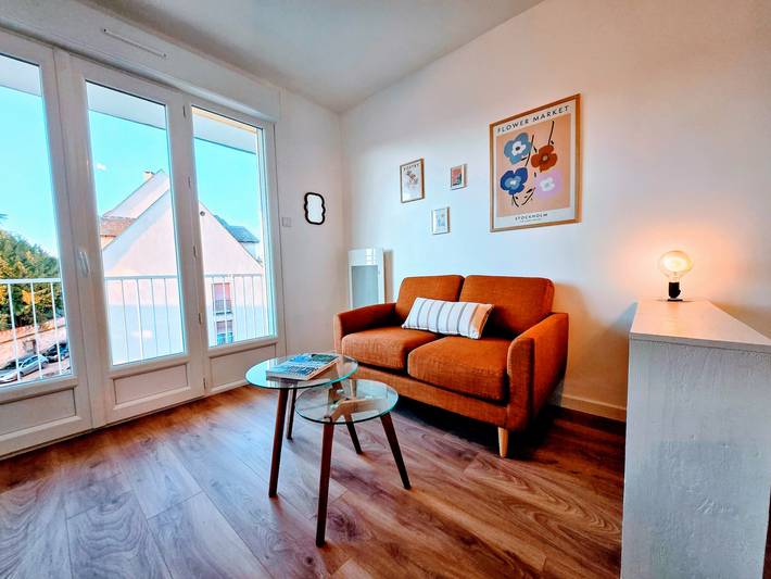 Gîte pour 2 personnes, avec Balcon dans Jussy