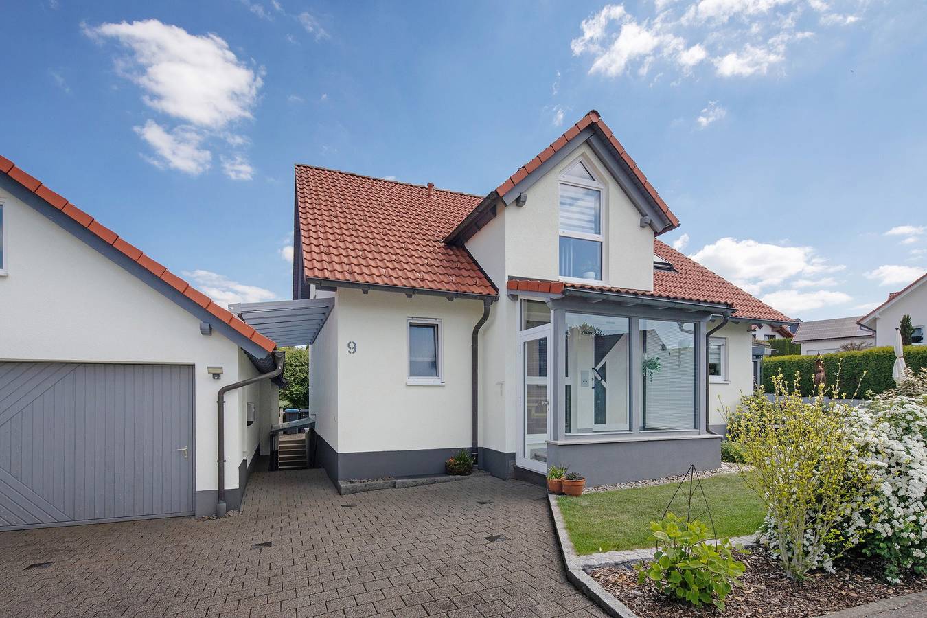 Ganze Wohnung, Ferienwohnung 'Emilia, 36qm' mit Privatterrasse und Wi-Fi in Münsingen, Neckar-Alb