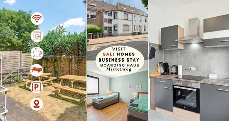 Ferienwohnung für 4 Personen, mit Ausblick und Garten in Kleve