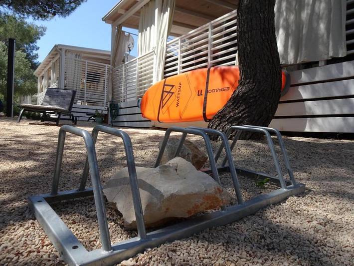 Camping pour 4 personnes, avec vue et jardin à Tisno - 4