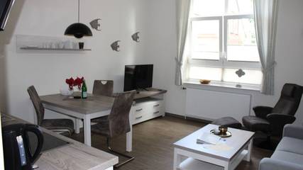 Ferienwohnung für 2 Personen, mit Garten und Terrasse auf Borkum