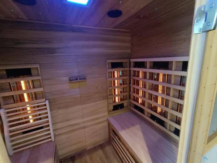 Chalet para 14 personas, con vistas además de sauna y jardín - 1