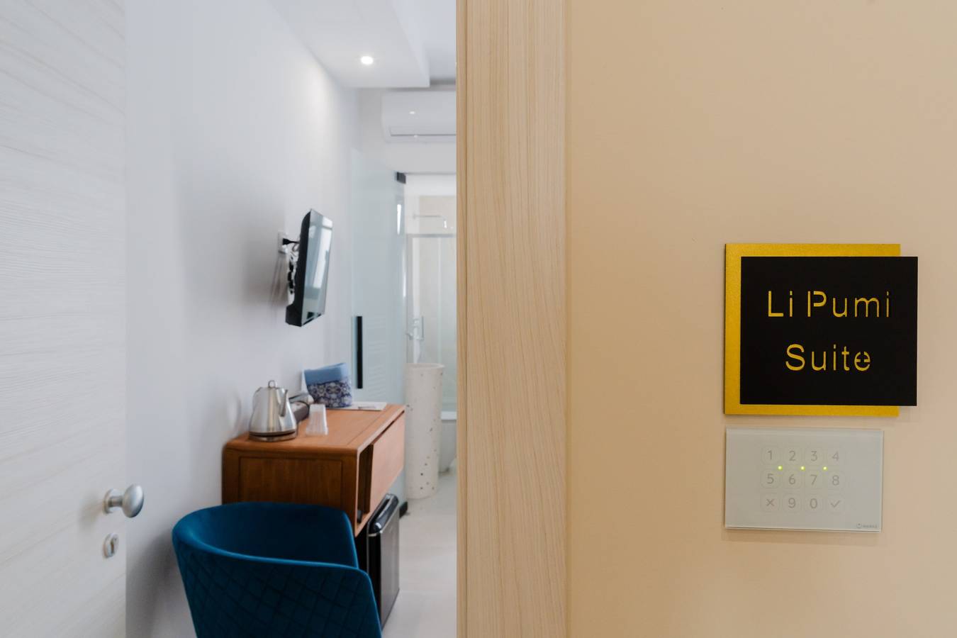 Chambre "Li Pumi" avec terrasse partagée, Wi-Fi et climatisation in Taviano, Golfe de Tarente